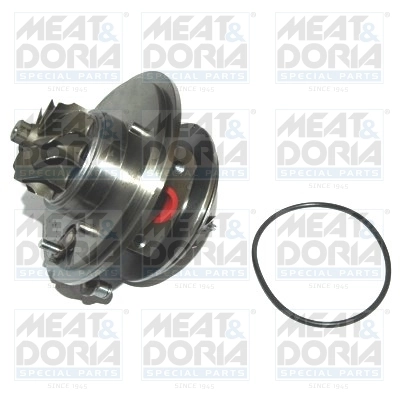 Core assembly, turbocharger